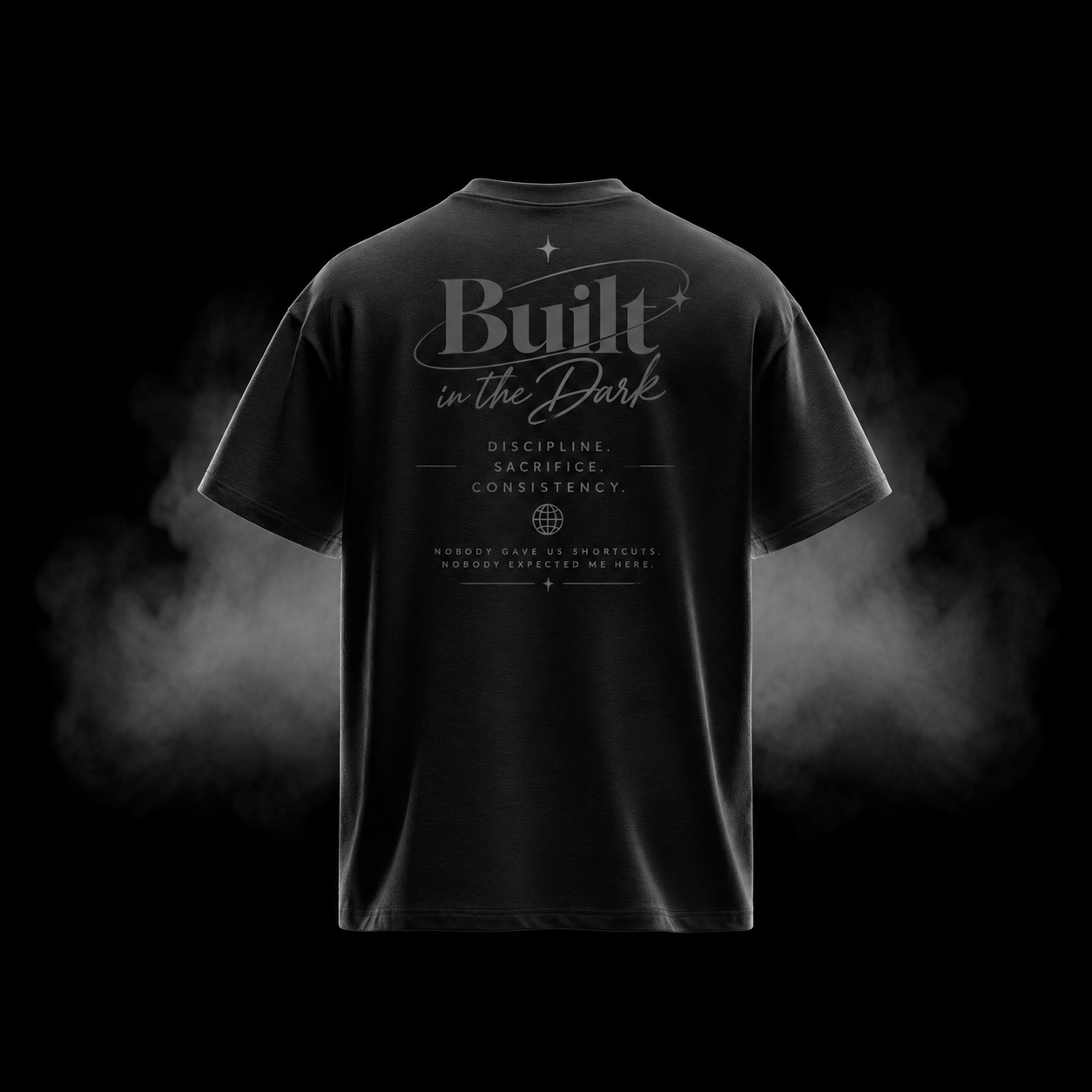 BUILT IN THE DARK. — Boxy Tee