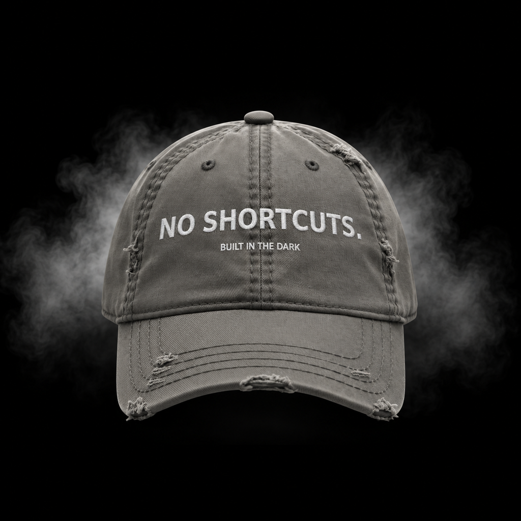 BUILT IN THE DARK. — 3D Embroidered Cap