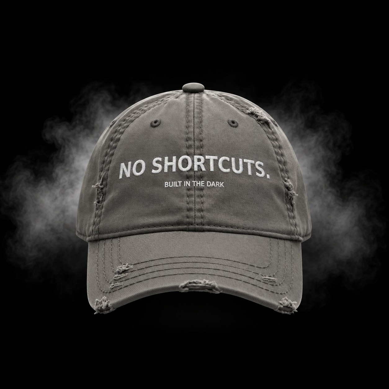 BUILT IN THE DARK. — 3D Embroidered Cap