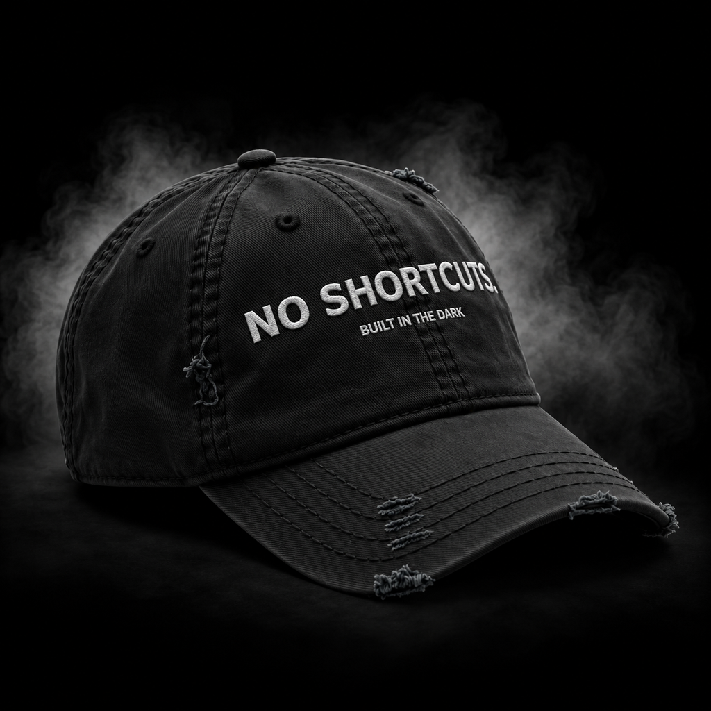 BUILT IN THE DARK. — 3D Embroidered Cap