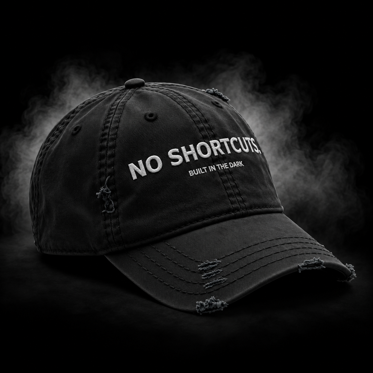 BUILT IN THE DARK. — 3D Embroidered Cap