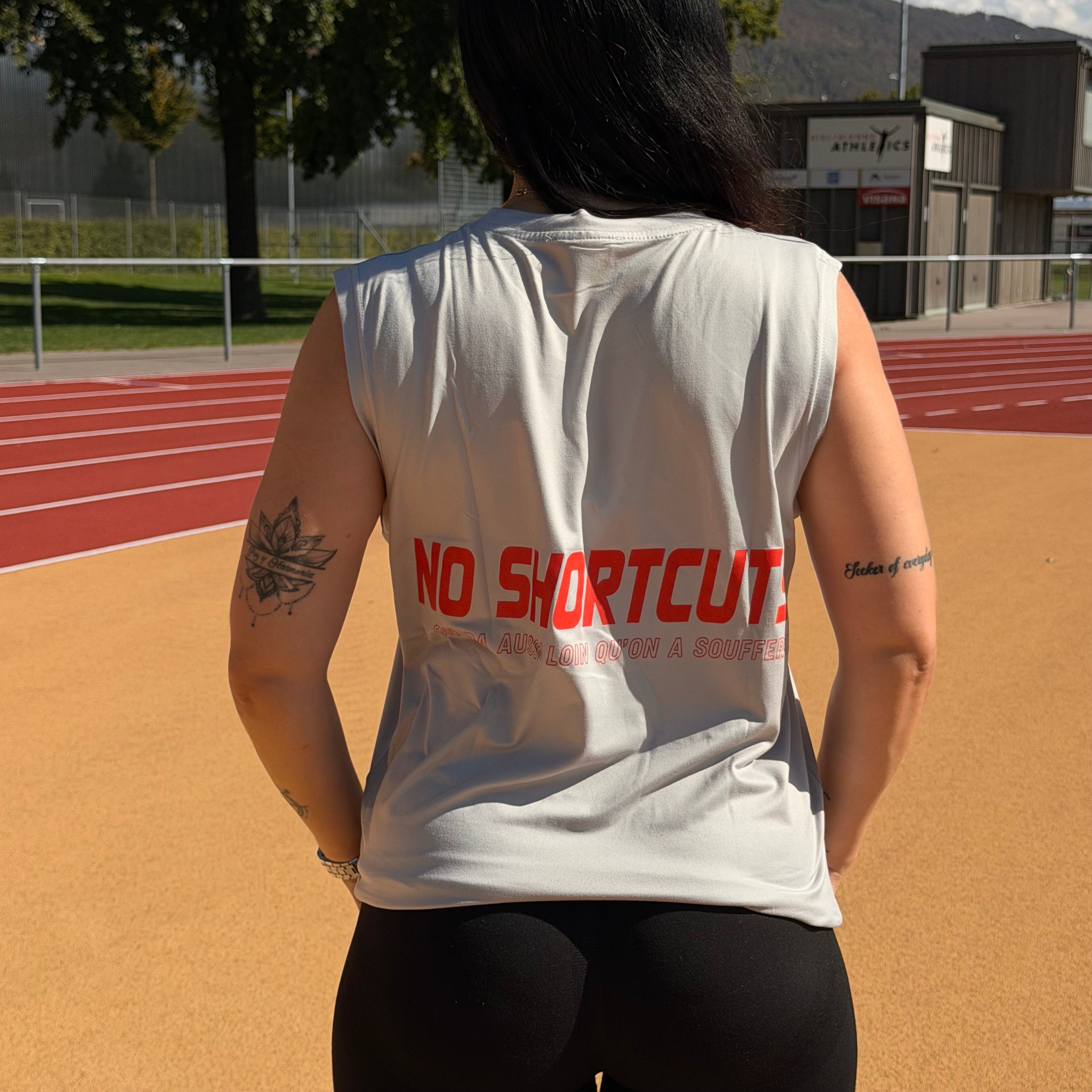 NO SHORTCUTS. — Oversized Tank