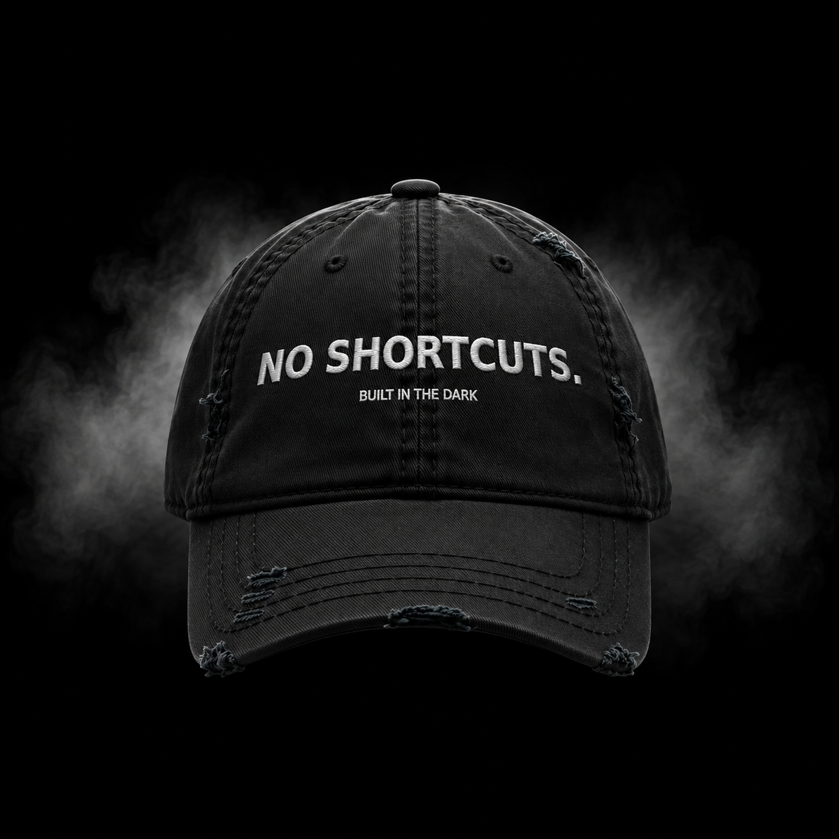 BUILT IN THE DARK. — 3D Embroidered Cap